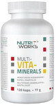 NutriWorks Multivitamine 120 g&#233;lules