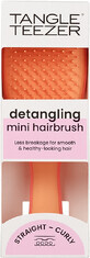 Tangle Teezer The Ultimate Detangler Mini Straight - Curly Salmon Pink Apricot