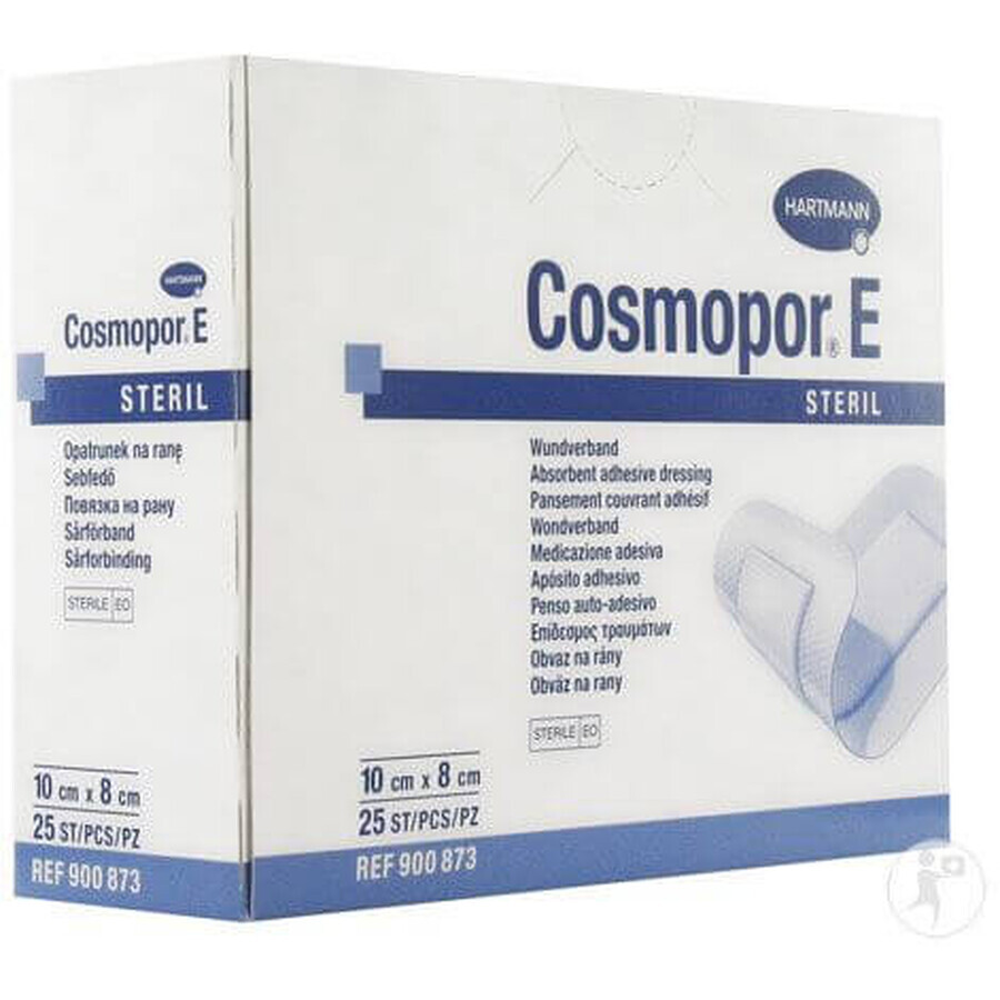 Hartmann Cosmopor e pansement stérile 10 x 8 cm stérile 25 pcs