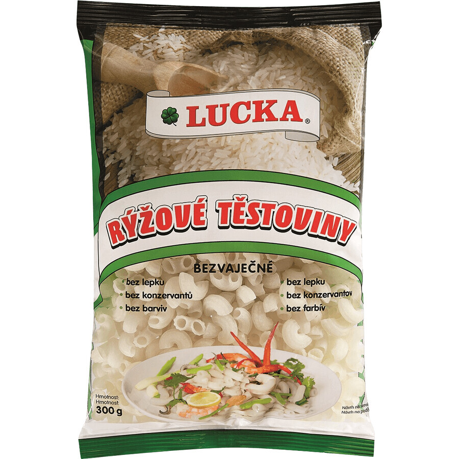 Lucka Pâtes en anneaux avec du riz 300 g