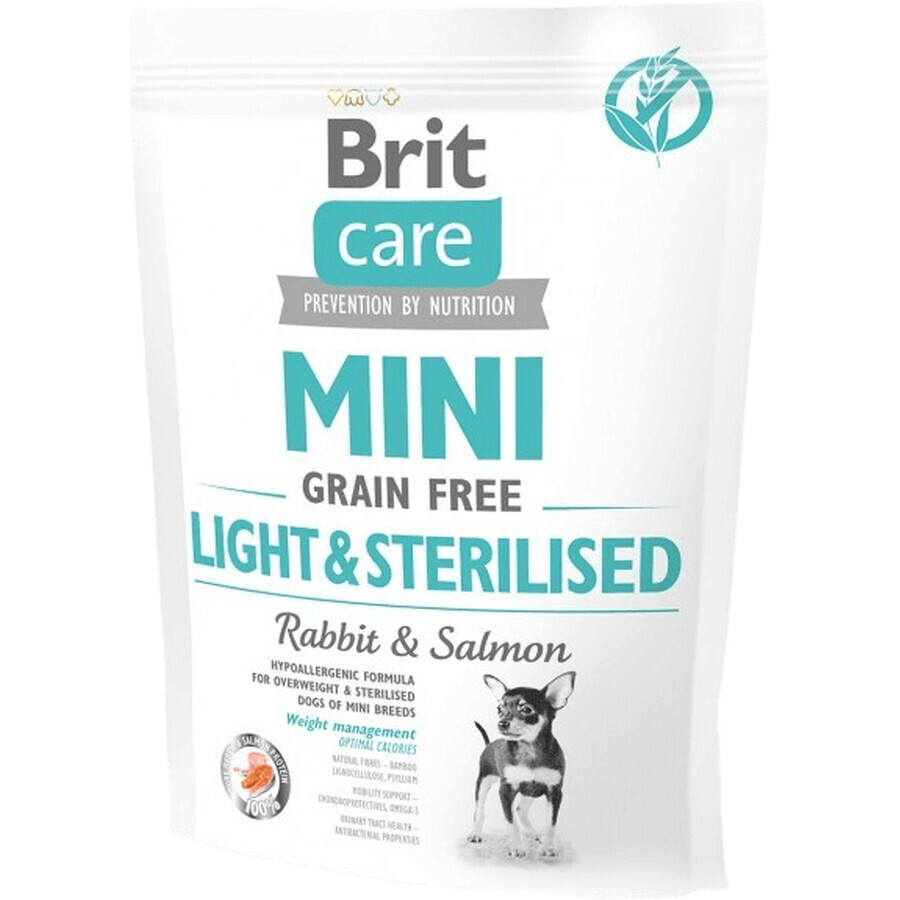 Brit Granule Dog Mini Fără cereale Light & Sterilizat 400 g