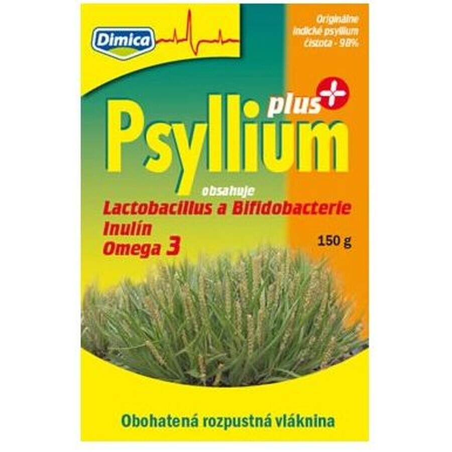 Dimica PSYLLIUM PLUS poudre, 150 g