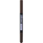 Maybelline New York NY NY Express Brow Satin Duo 04 Dunkelbraun Brauenstift und Puder Duo