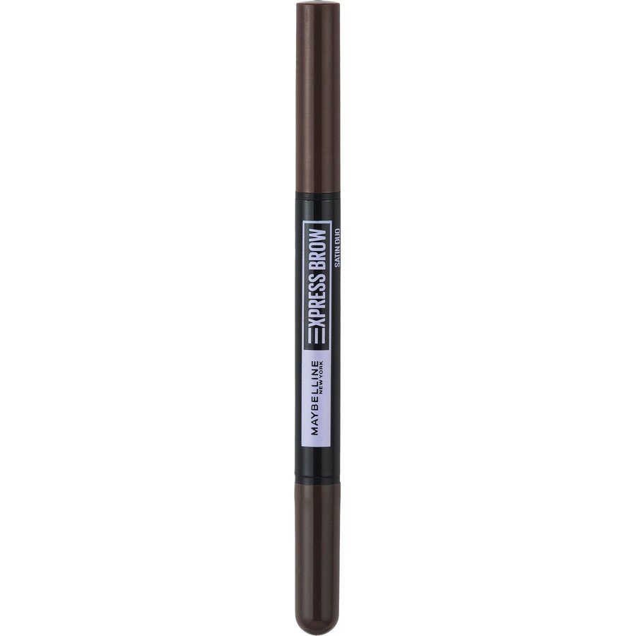 Maybelline New York NY NY Express Brow Satin Duo 04 Dunkelbraun Brauenstift und Puder Duo