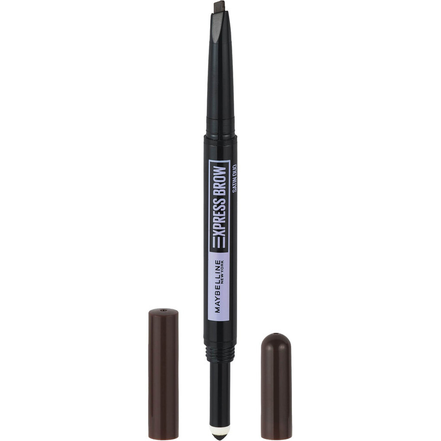 Maybelline New York NY NY Express Brow Satin Duo 04 Dunkelbraun Brauenstift und Puder Duo