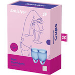 Menstrual cup Satisfyer Feel confident blue 2 pcs