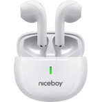 Casque sans fil Niceboy HIVE Beans Casque sans fil Niceboy HIVE Beans Pop blanc