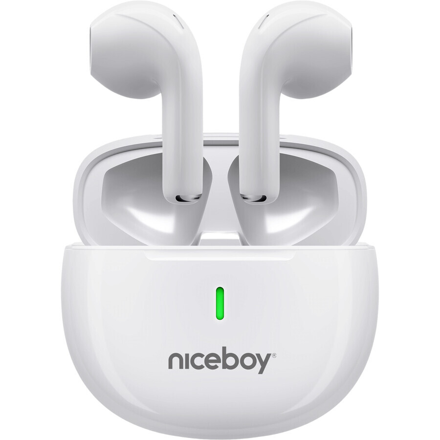 Casque sans fil Niceboy HIVE Beans Casque sans fil Niceboy HIVE Beans Pop blanc