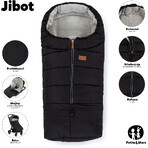 Petite&Mars Jibot 3in1 réglable Fusak noir