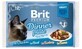 Brit Premium Cat Fillets in Gravy Dinner Plate 4 x 85 g