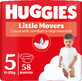 Huggies&#174; Little Movers Nappy 5 (11 - 25 kg) 58 pcs