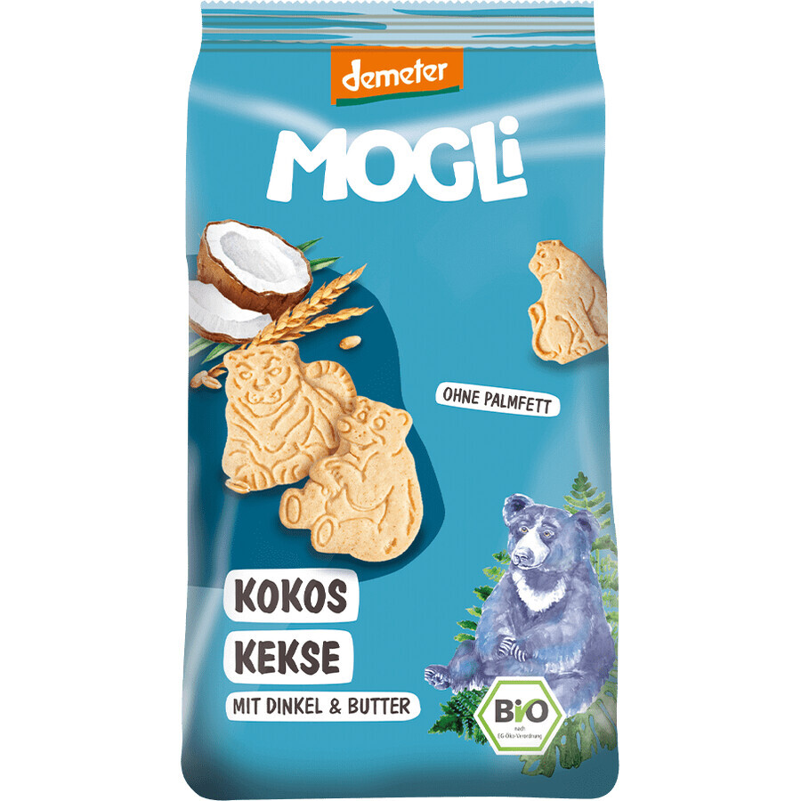 MOGLi Biscotti al cocco bio con certificazione Demeter 125 g