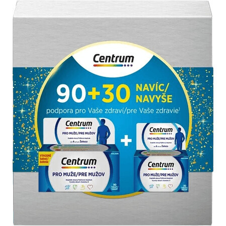 Centrum Multivitamin for men paquet cadeau 120 comprimés