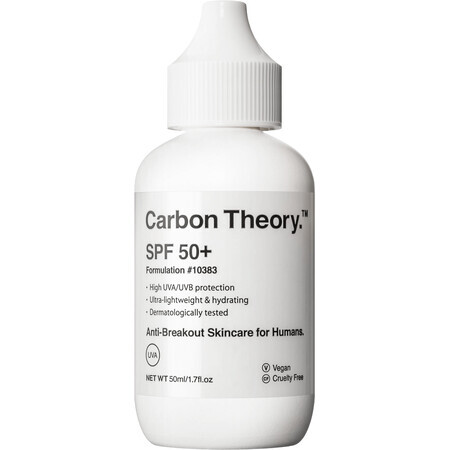 Carbon Theory Crème solaire SPF 50+ 50 ml