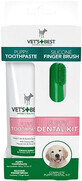 Kit de nettoyage des dents pour chiots Vet&#39;s best 100 g