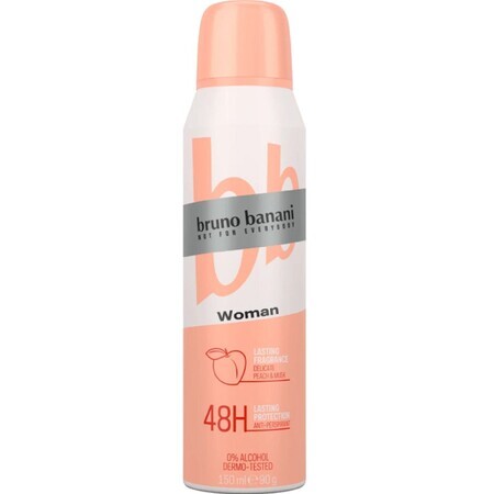 Bruno Banani Woman antiperspirant Peach & Musk 150 ml