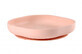 Beaba Assiette en silicone avec ventouse rose