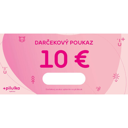 Chèque cadeau pilule €10