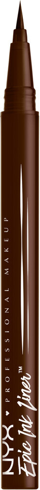 NYX Professional Makeup Epic Ink Liner, eyeliner waterproof - Chocolat au lait