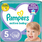 Pampers Active Baby MP+ S5 (11-16 kg) 110 pcs