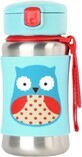 Bouteille d&#39;eau en acier inoxydable Skip Hop Zoo - Hibou 12m+ 350ml