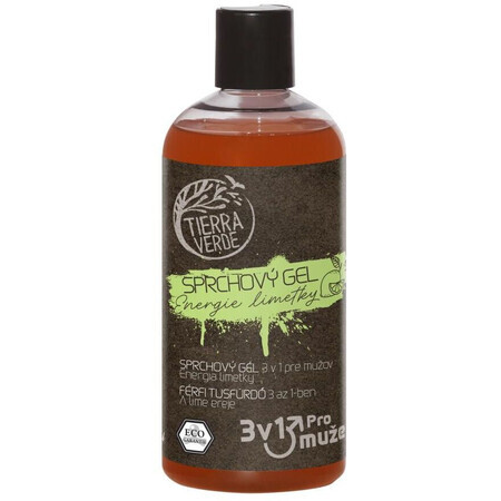 Tierra Verde Gel douche pour hommes Lime Energy 500 ml