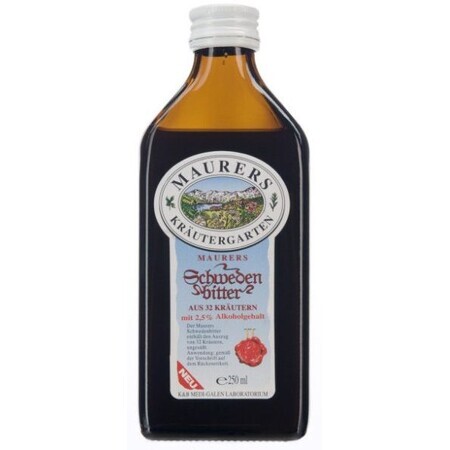 Maurers gouttes suédoises 250 ml