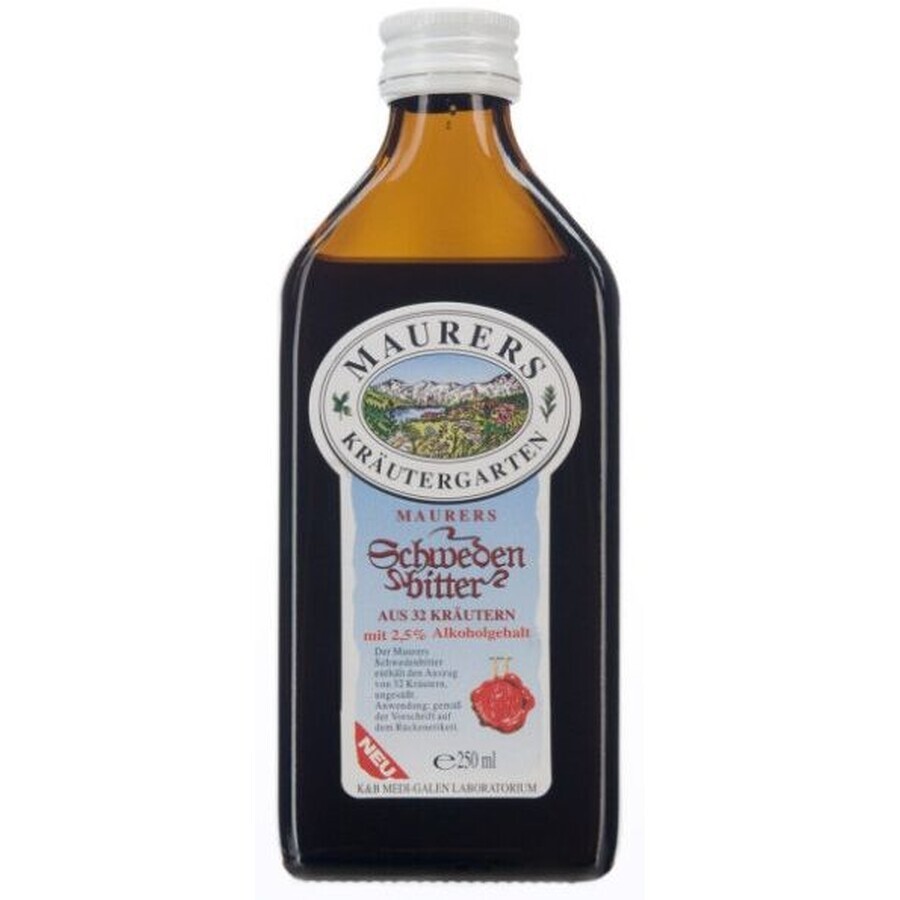 Maurers gouttes suédoises 250 ml