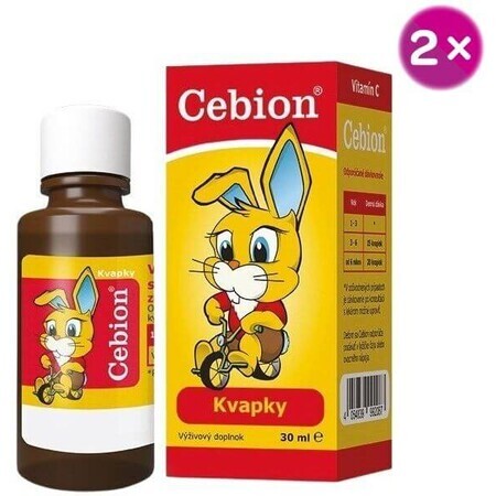 Cebion gouttes 2 x 30 ml