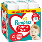 Pampers Pants S4 (9 - 15 kg), 176 pcs