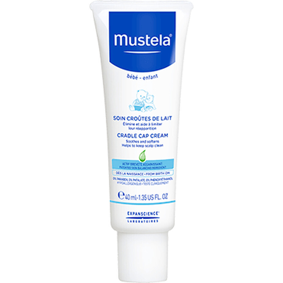 Mustela Crème pour le cuir chevelu contre les croûtes de lait 40 ml