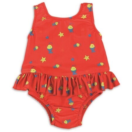 Bambino Mio Maillot de bain intégral pour fille Poisson rouge Tailles. M