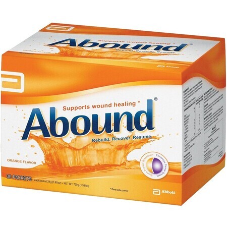 Abbott Abound Sachets aromatisés à l'orange 30 x 24 g