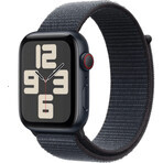 Apple Watch SE GPS + Cellular 40mm Midnight Aluminium Gehäuse mit Sports Ink Schleife