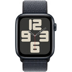 Apple Watch SE GPS + Cellular 40mm Midnight Aluminium Gehäuse mit Sports Ink Schleife