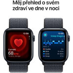 Apple Watch SE GPS + Cellular 40mm Midnight Aluminium Gehäuse mit Sports Ink Schleife