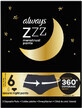 Always ZZZZZs menstrual nightwear jetable 3 pcs