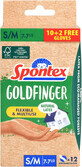 Spontex Godfinger, gants en latex jetables taille. S/M 12 pcs