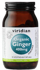 Viridian Organic Ginger 400mg, 90 g&#233;lules