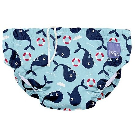 Maillot de bain bébé Bambino Mio Whale wharf, taille. S