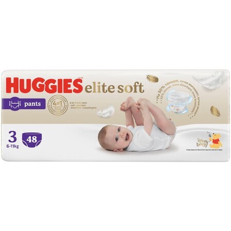 Culotte Huggies Elite Soft - 3 48 pcs