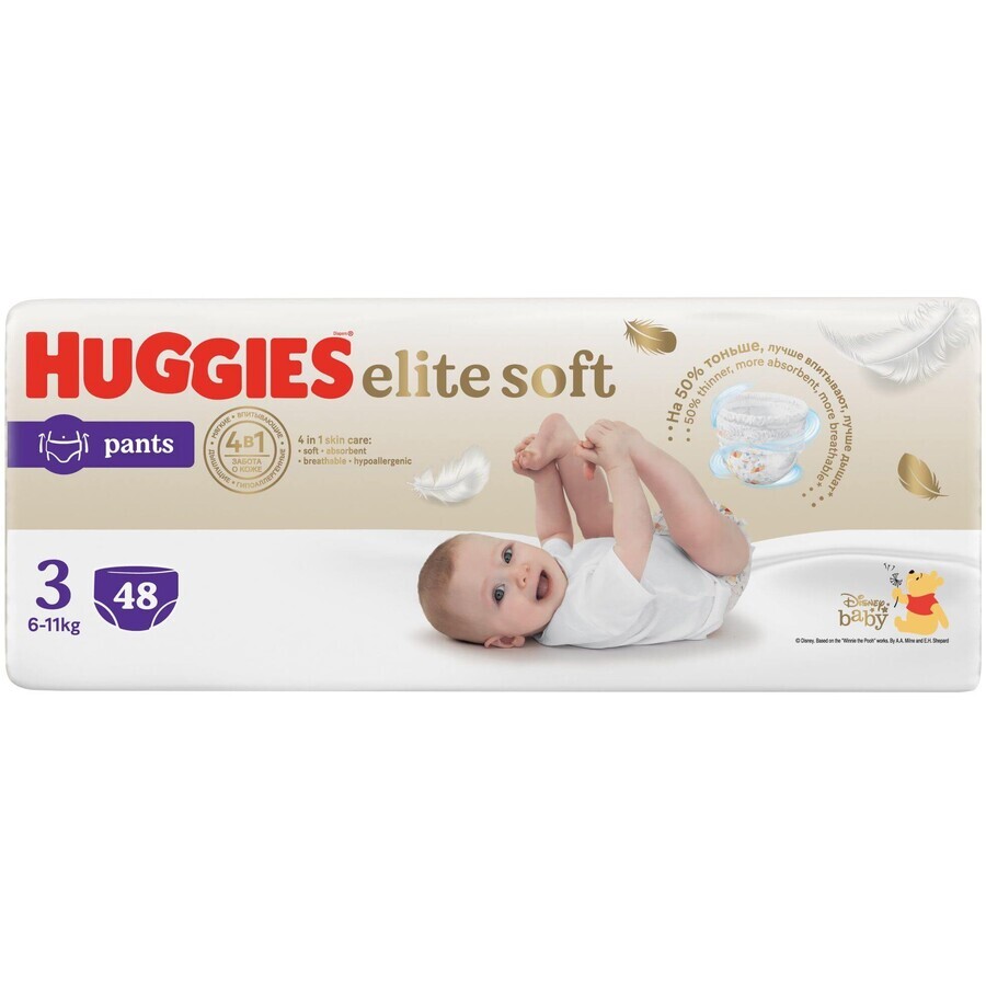 Culotte Huggies Elite Soft - 3 48 pcs