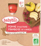 Babybio Doypack pomme, framboise 4 x 90 g