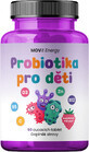 MOVit Energy Probiotique pour enfants avec vitamines 60 comprim&#233;s