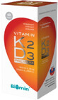 Biomin Vitamine K2D3 Premium+ 60 g&#233;lules