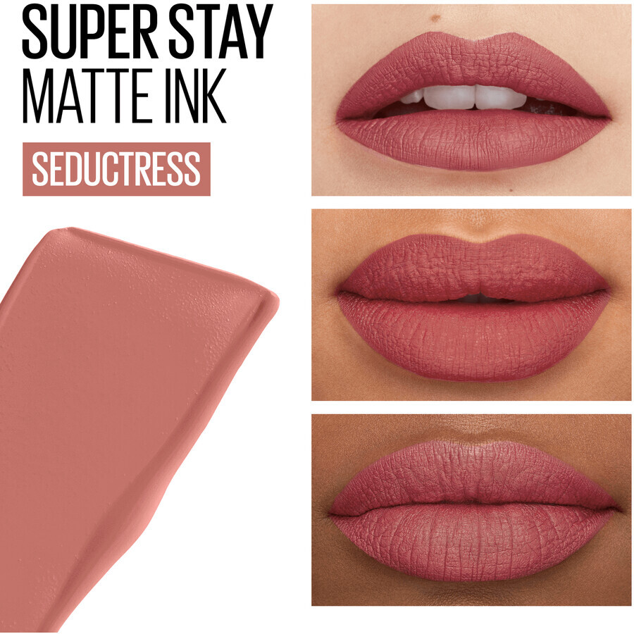 Maybelline New York SuperStay Matte Ink Rouge à lèvres liquide mat 65 Seductress 5 ml