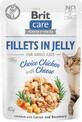 Brit Pouch Cat Pouch Choice Chicken with cheese in jelly 85 g