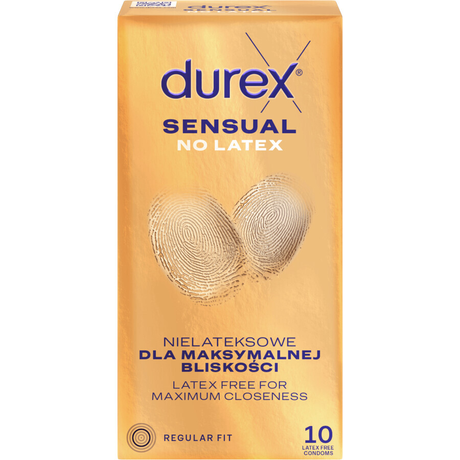 Durex Sensual Sans Latex 10 pcs