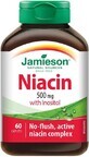 Jamieson Niacin 500 mg avec inositol 60 comprim&#233;s