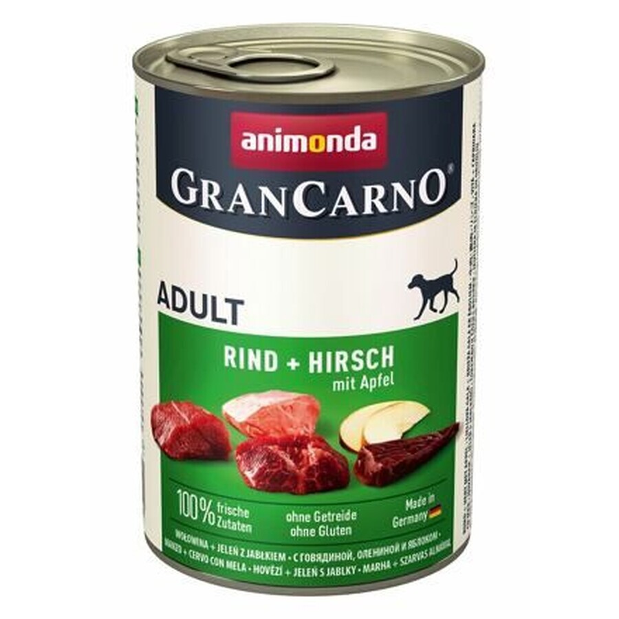 Animonda Conserves de bœuf + chevreuil + pomme 400 g